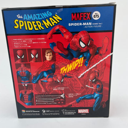 MAFEX Spider-Man COMIC Ver. No.075 Figure MEDICOM TOY Japan