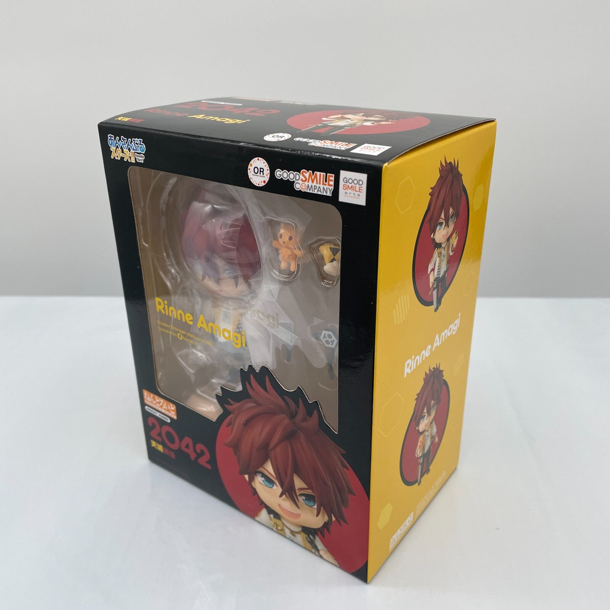 Nendoroid Ensemble Stars Music Rinne Amagi Action Figure #2042 Orange Rouge