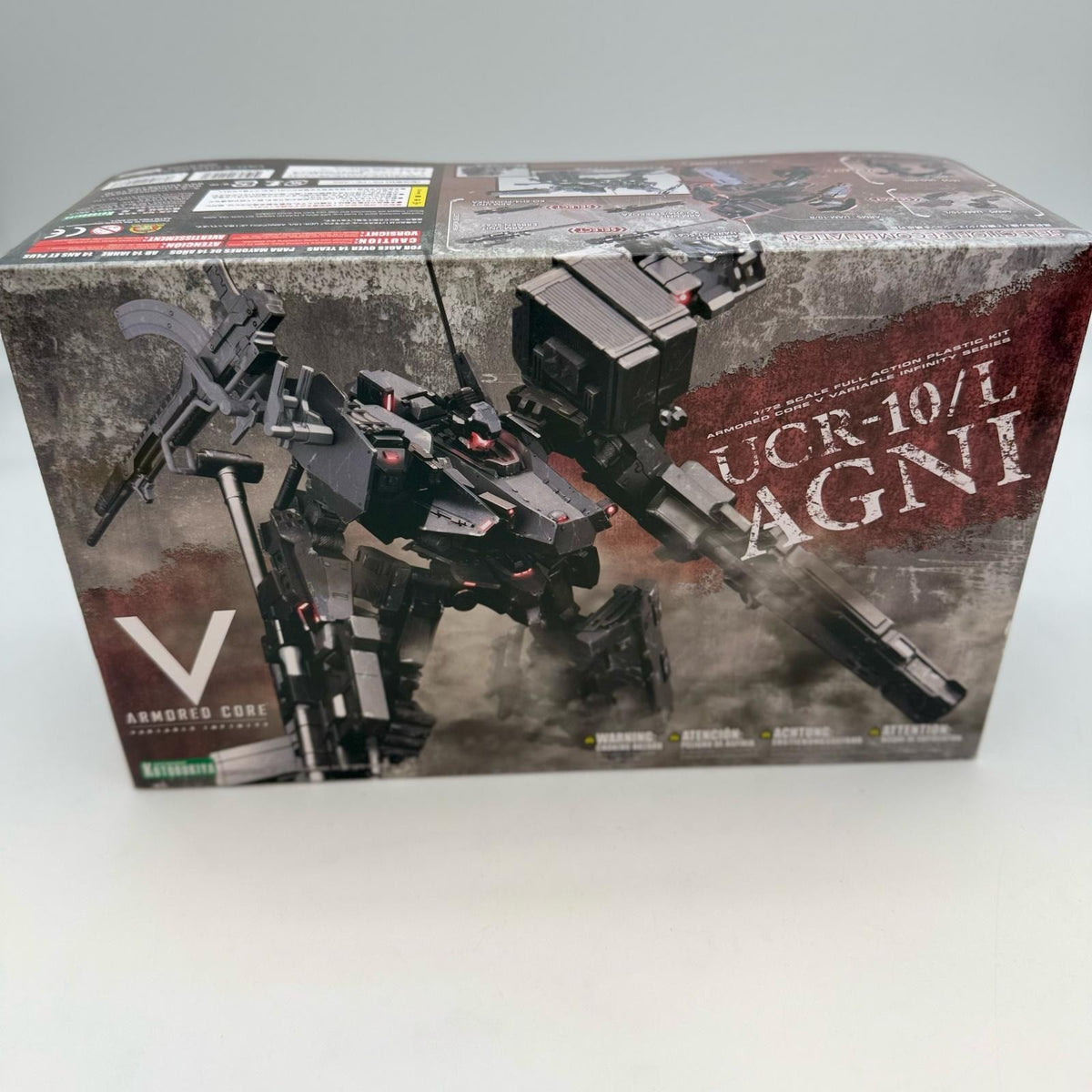 Kotobukiya Armored Core V UCR-10L Agni 172 Model Kit 160mm