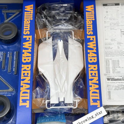 TAMIYA 1/12 Williams FW14B Renault Big Scale Series No.29 Plastic Model Kit