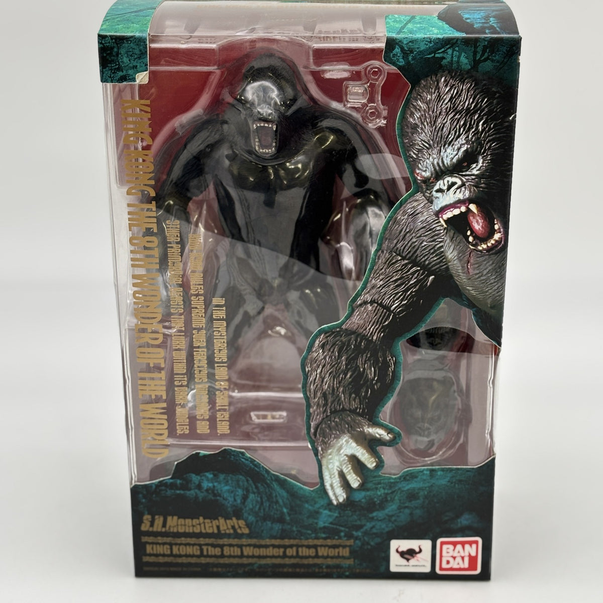 S.H MonsterArts KING KONG 2005 The 8th Wonder Of The World Figure Bandai Japan