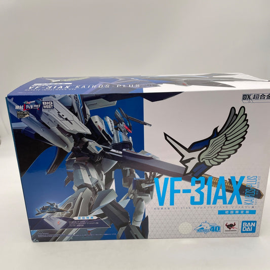 DX Chogokin VF-31AX Kairos Plus Hayate Immelman First Limited Edition BANDAI