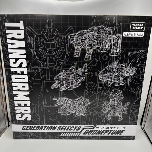 TT-GS10 God Neptune Transformers GENERATION SELECTS Japan Takara Tomy