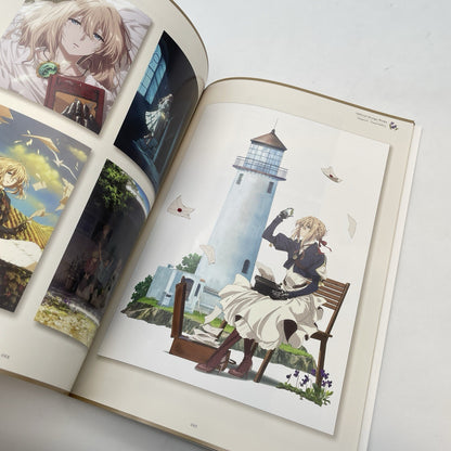 Violet Evergarden Movie Limited Official Design Works Book Kyoto Animation