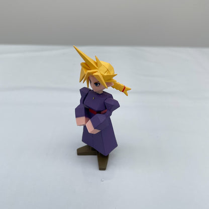 FINAL FANTASY VII 7 REMAKE Transvestite Cloud Mini Figure Memorial Kuji G