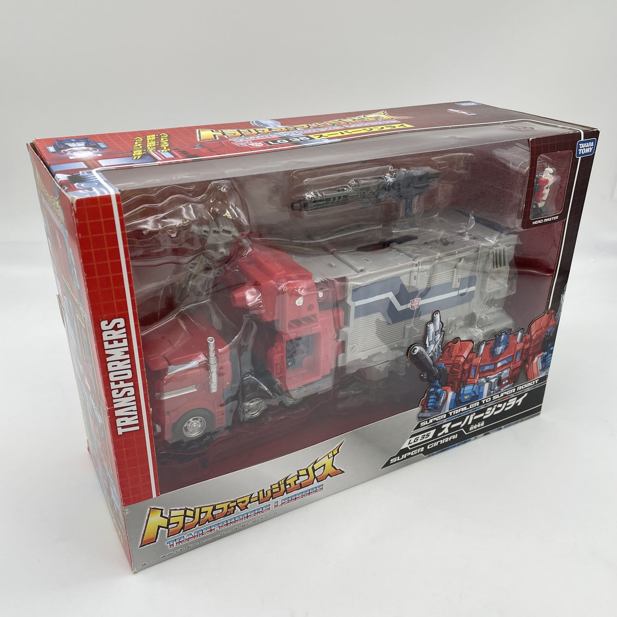 Transformers Legends LG35 Super Ginrai Optimus Prime Action Figure Takara Tomy