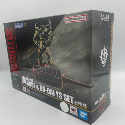 ROBOT SPIRITS SIDE MS MS-07B Gouf Dodai YS Set ver. A.N.I.M.E. Figure Bandai Toy