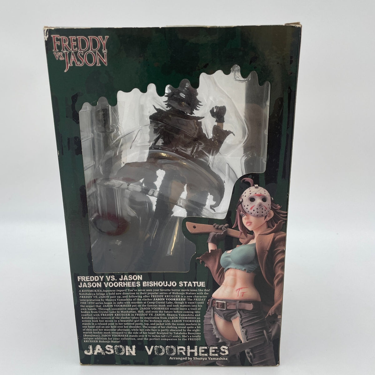 Bishoujo Statue Freddy vs. Jason Jason Voorhees 1/7 PVC Figure Kotobukiya Japan