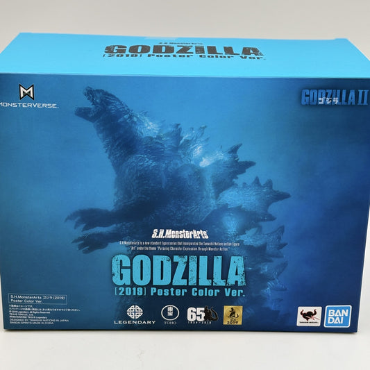 S.H Monsterarts Godzilla 2019 Poster Color Ver Action figure BANDAI