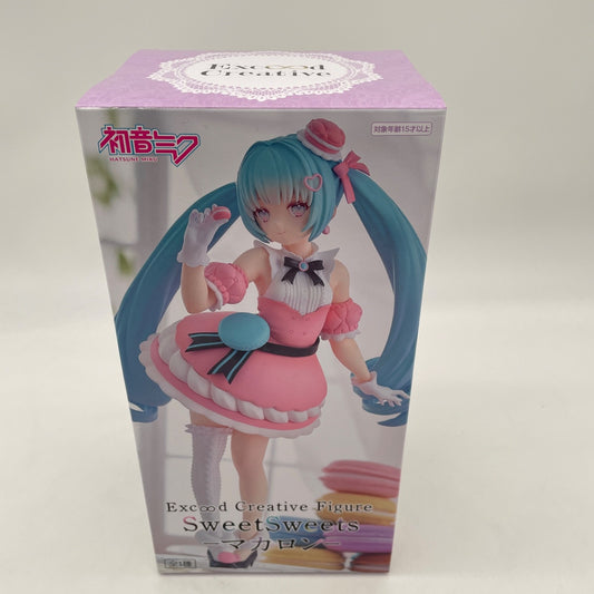 Hatsune Miku Exceed Creative Figure SweetSweets Macaron FURYU JAPAN