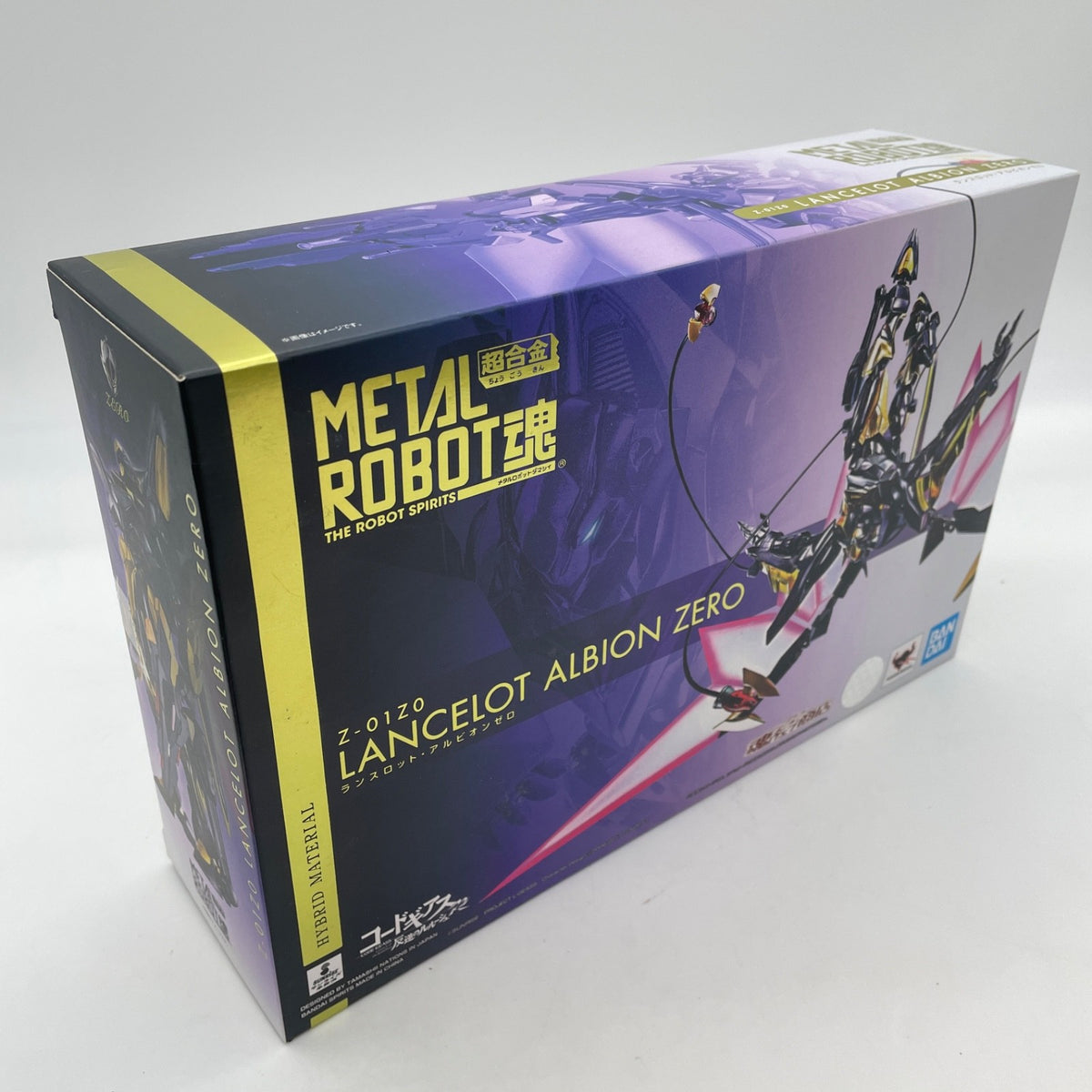 METAL ROBOT SPIRITS SIDE KMF Lancelot Albion Zero Figure Code Geass Bandai Japan