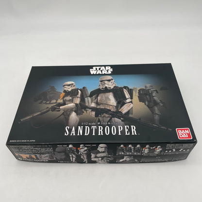 Sand Trooper 1/12 Plastic model Kit Star Wars Bandai Japan Import