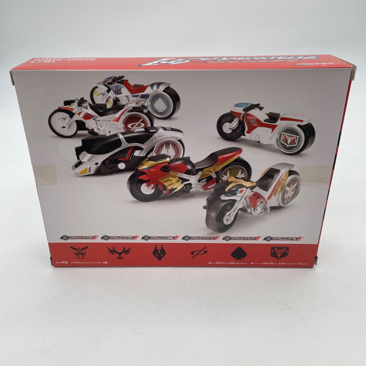 Gashapon Shift Car Premium Signal Legend Bike Set Complete Box Kamen Rider Drive