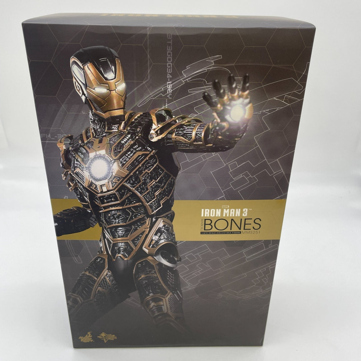 Hot Toys Iron Man 3 Mark 41 Bones 1/6 Figure MMS251 Movie Masterpiece