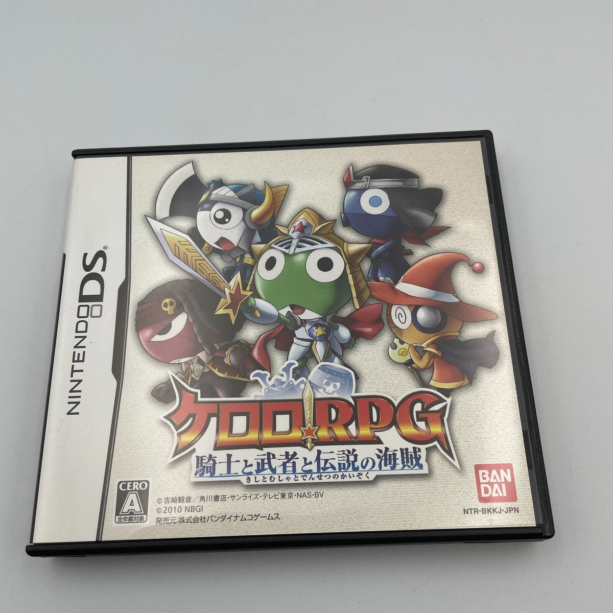 Nintendo DS Keroro RPG Kishi to Musha to Densetsu no Kaizoku NDS Japan Import