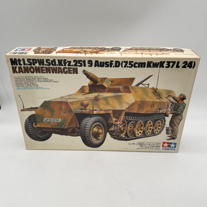 1/35 German Hanomag D-type Kanonenwagen Military Miniature Series No. 147 Japan