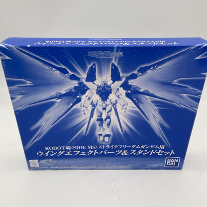 ROBOT Spirits Wing Effect Parts & Stand Set For Strike Freedom Gundam JP