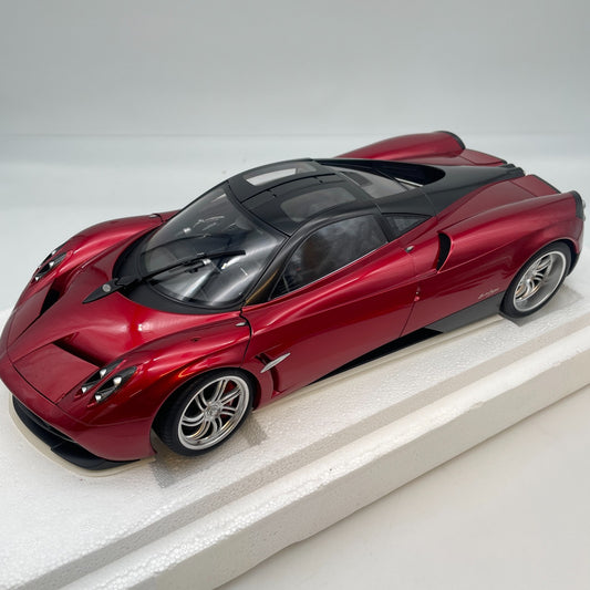 1/12 Pagani Huayra Metallic Red Minicar Model Kit AUTOart Japan Import