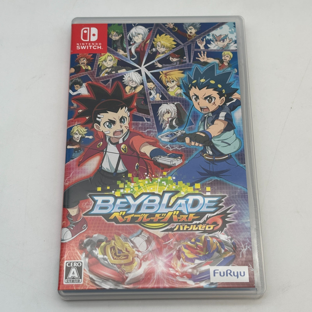 Nintendo Switch Beyblade Burst Battle Zero FuRyu Japan Import