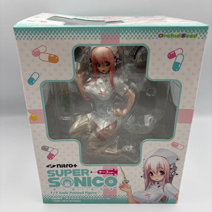 Nitro Super Sonic Super Sonico Nurse ver. 1/7 Figure Orchidseed From Japan