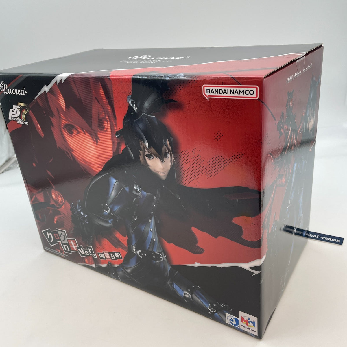 Lucrea Persona 5 The Royal Crow Loki ver. Goro Akechi Figure MegaHouse Japan Toy