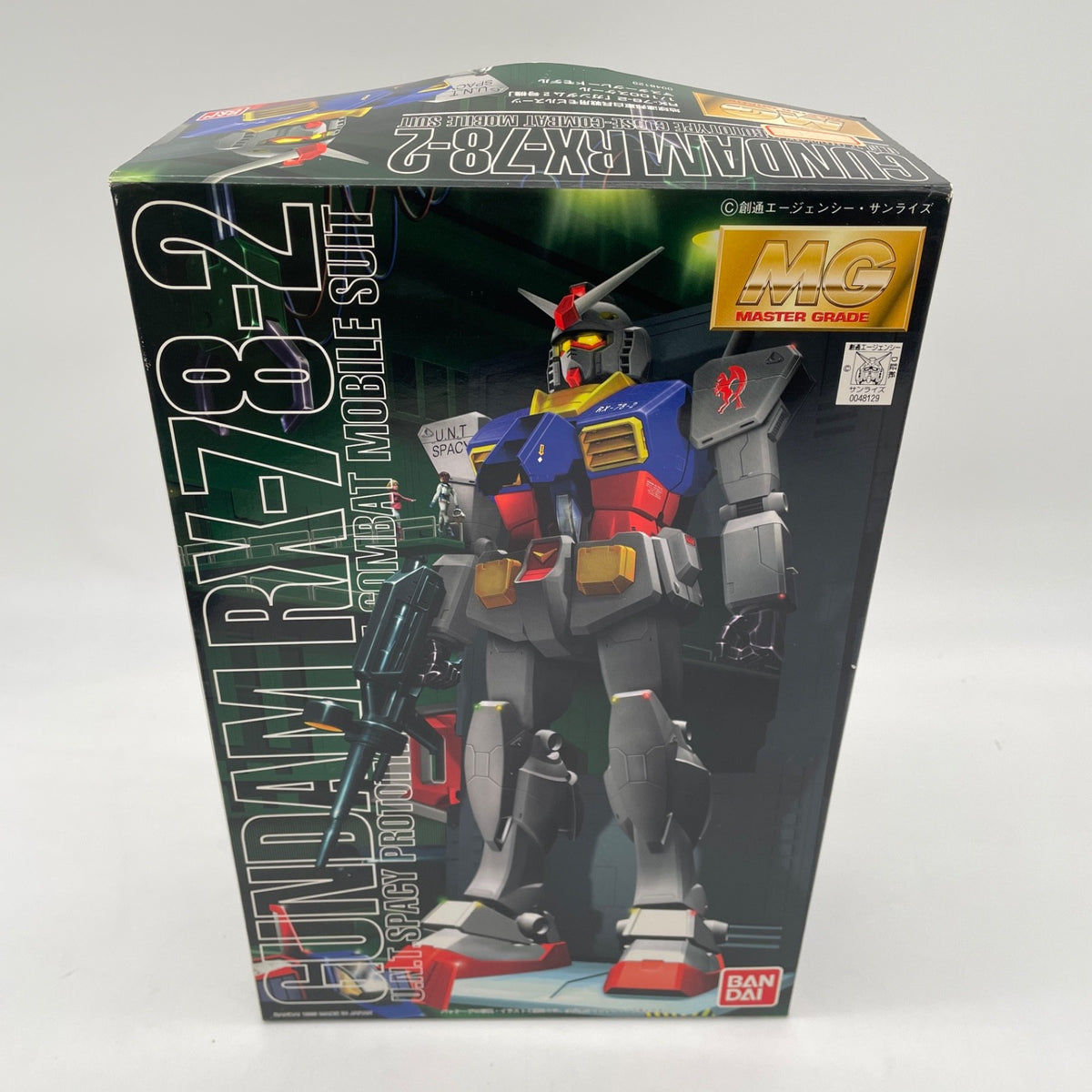 BANDAI MG 1/100 RX-78-2 GUNDAM Plastic Model Kit Mobile Suit Gundam from JAPAN