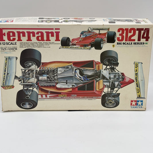 Model Kit 1/12 Big Scale Series NO.23 Ferrari 312T4 Tamiya From Japan