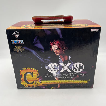 One Piece Shanks SCultures the TAG team Figure Ichiban kuji Prize C Banpresto
