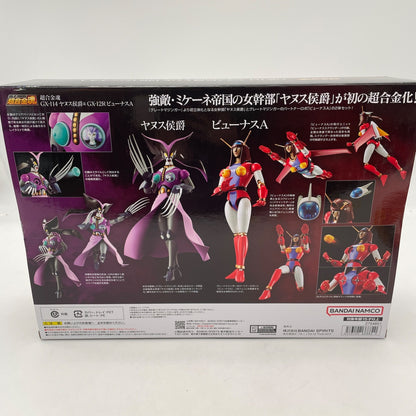 Soul of Chogokin GX-114 Great Mazinger Janus & GX-12R Venus A Figure BANDAI