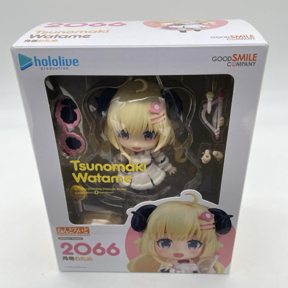 Nendoroid Hololive Production Watame Tsunomaki Action Figure #2066 GSC