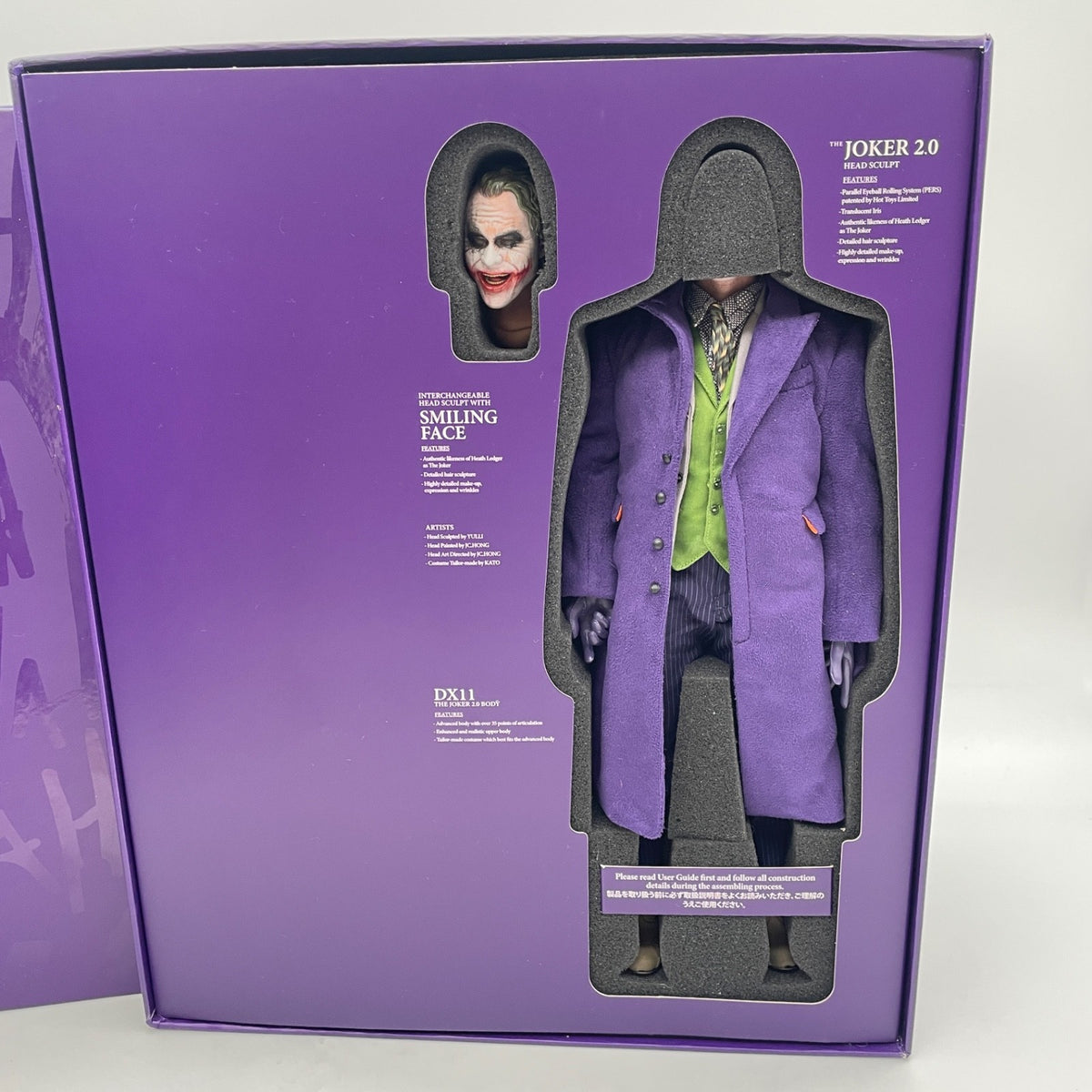 Hot Toys The Joker 2.0 1/6 Figure DX11 Batman The Dark Knight