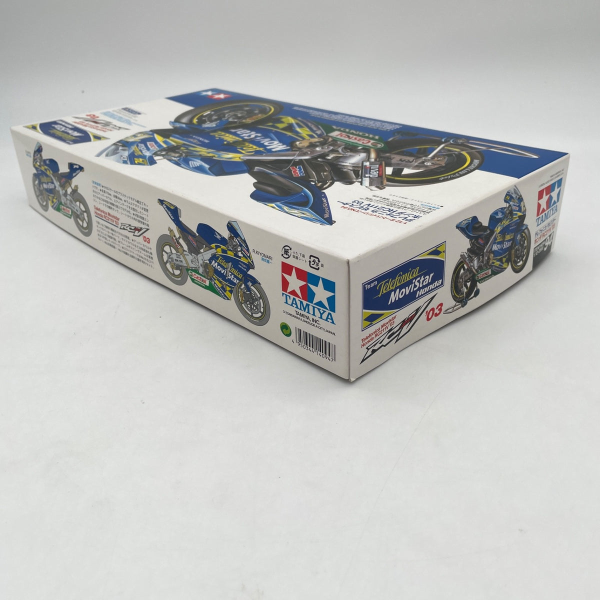 TAMIYA 1/12 Telefonica Movistar Honda RC211V '03 plastic model kit