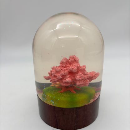 Okami Amaterasu snow globe edition Cherry blossom ball in full bloom from Japan