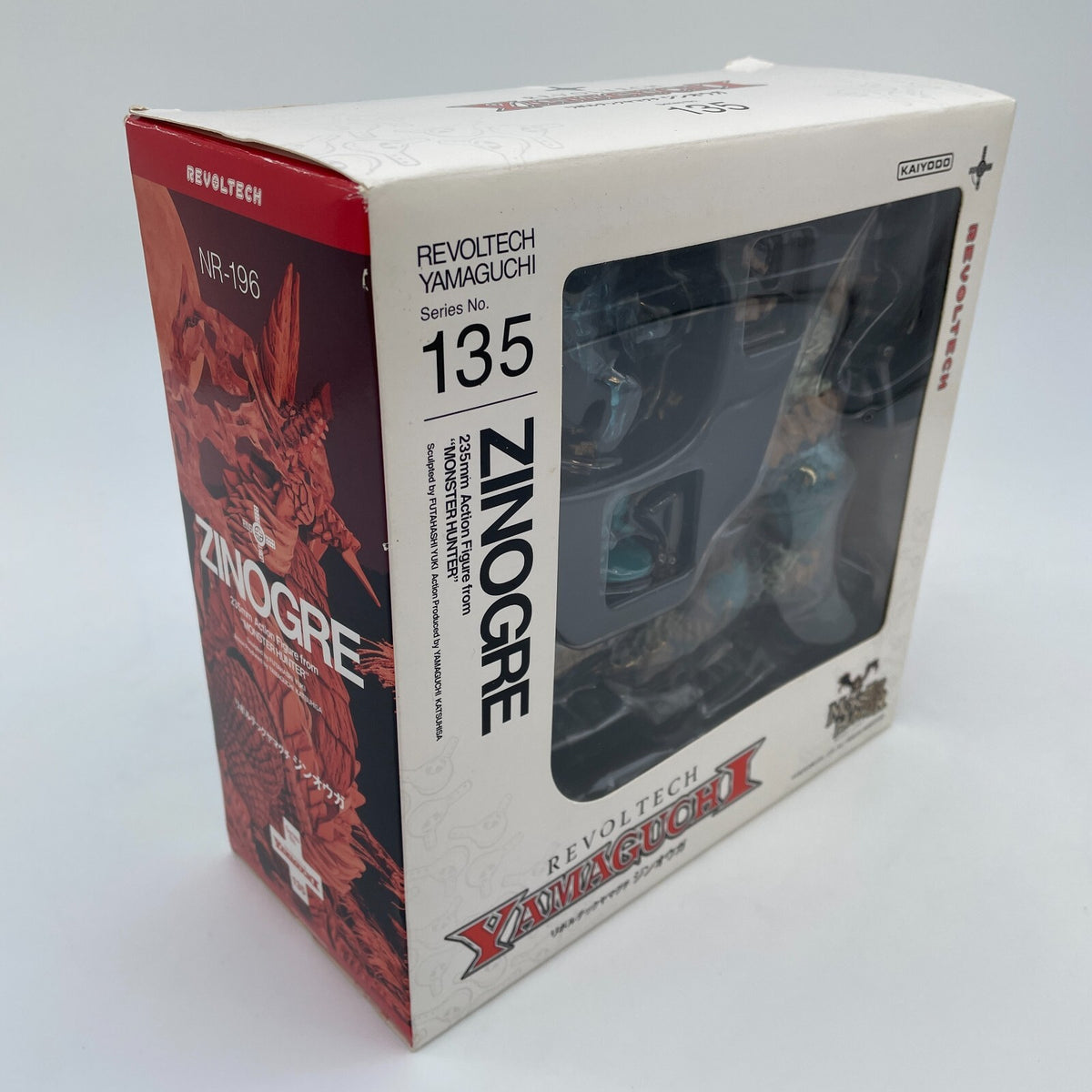 Revoltech Yamaguchi NO.135 Zinogre Action Figure Monster Hunter Kaiyodo