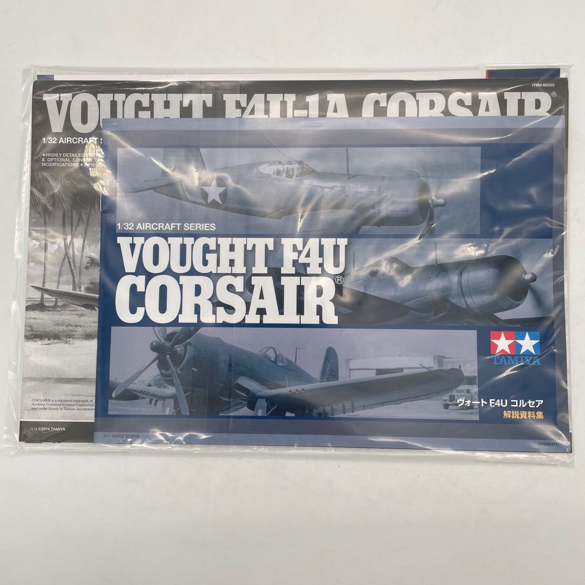 TAMIYA 1/32 Aircraft Series No.25 Vought F4U-1A Corsair Display Model Kit