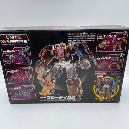 Transformers Unite Warriors UW07 Bruticus Action Figure Takara Tomy Japan