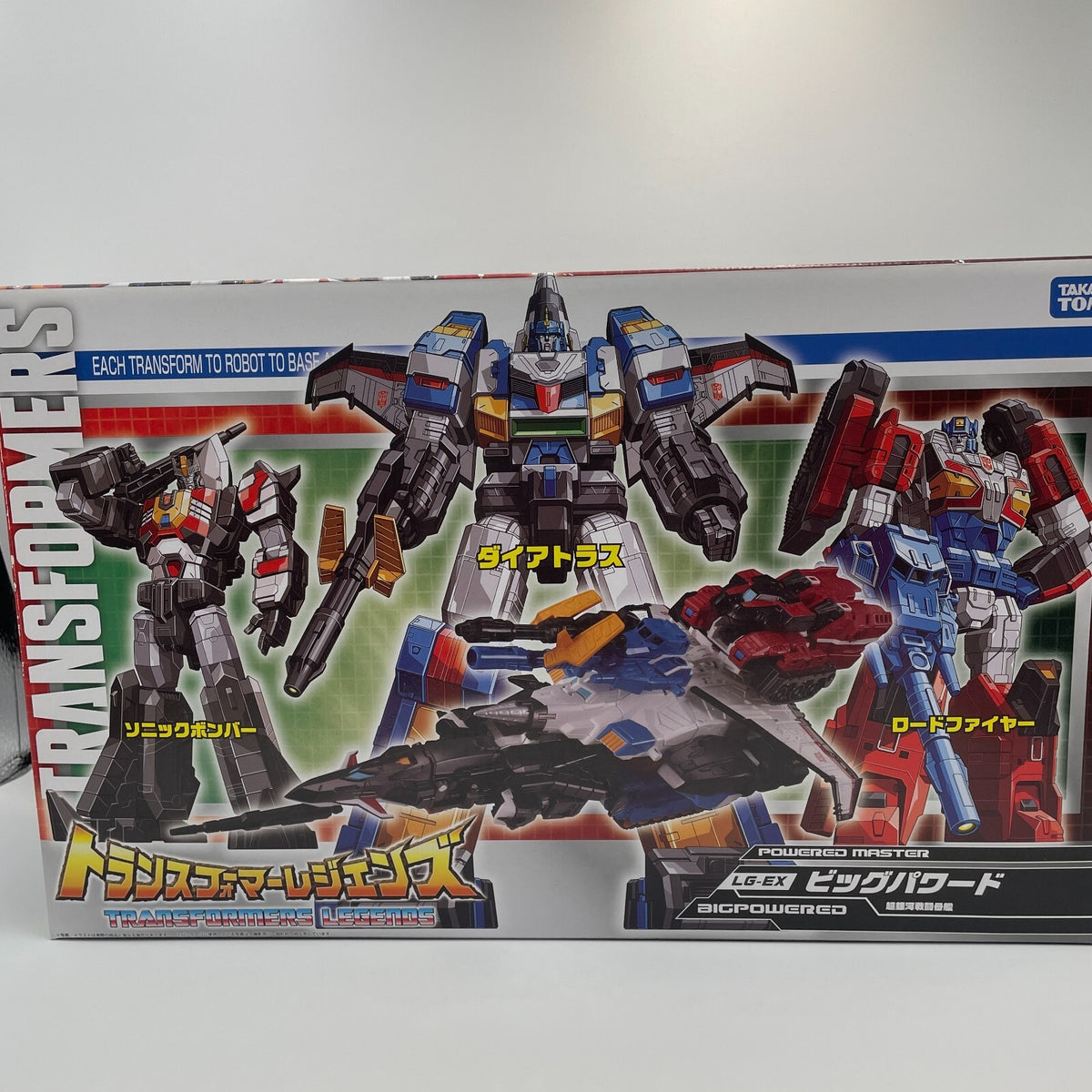 TAKARA TOMY LG-EX Big Powered Action Figure Transformers Legends