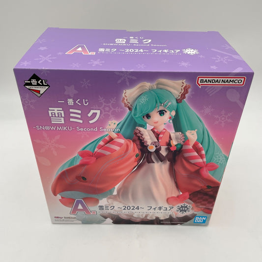 BANDAI Ichiban Kuji Snow Miku Second Season A Prize Yuki Miku 2024 Figure JP
