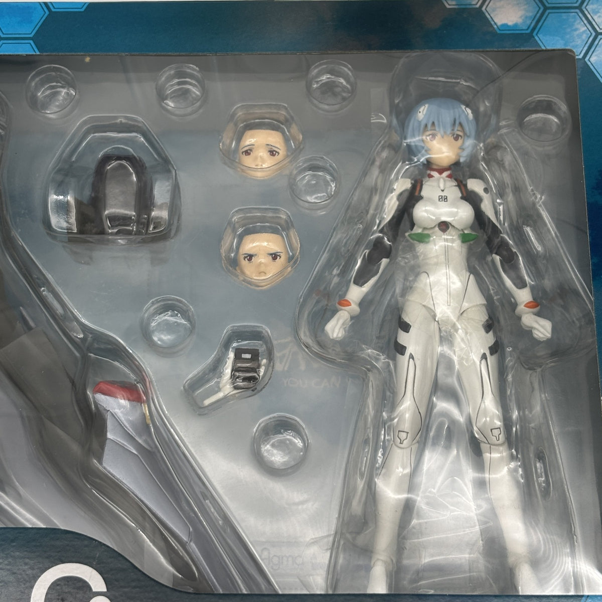 figma Evangelion Rei Ayanami Plug Suit Ver. Action Figure #091 Max Factory