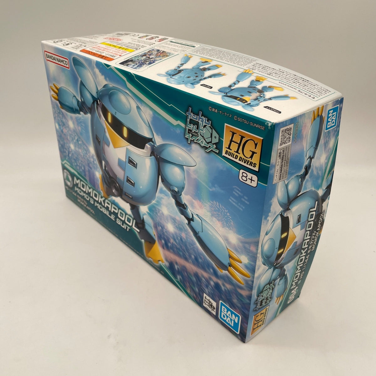 Bandai Spirits HGBD 1/144 Gundam Build Divers Momokapur Model Kit BDHGU JAPAN