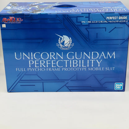 PG 1/60 Unicorn Gundam Perfectibility Premium Figure Model Kit BANDAI Japan