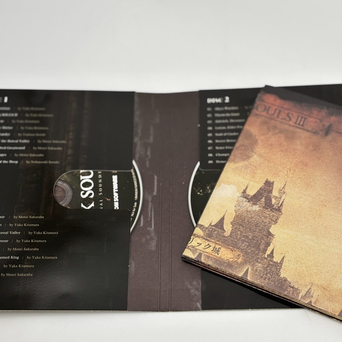 PS4 DARK SOULS III THE FIRE FADES EDITION Map Guide Book Soundtrack CD
