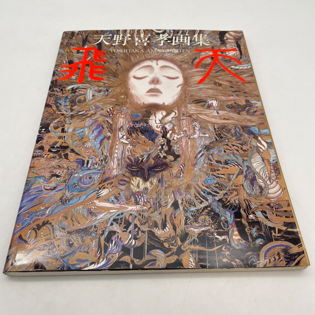 Yoshitaka Amano Art Book Hiten Artwrok Japanese Asahi Sonorama