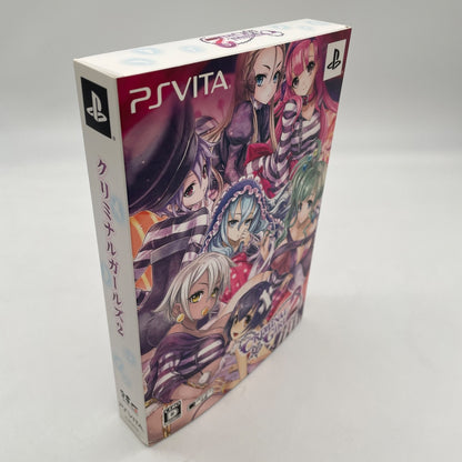 PS Vita Criminal Girls 2 Limited Edition w/SoundTrack Artbook Eyemask