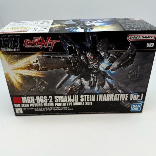 Gunpla 1/144 Bandai Gundam HGUC MSN-06S-2 Sinanju Stein narrative ver japan