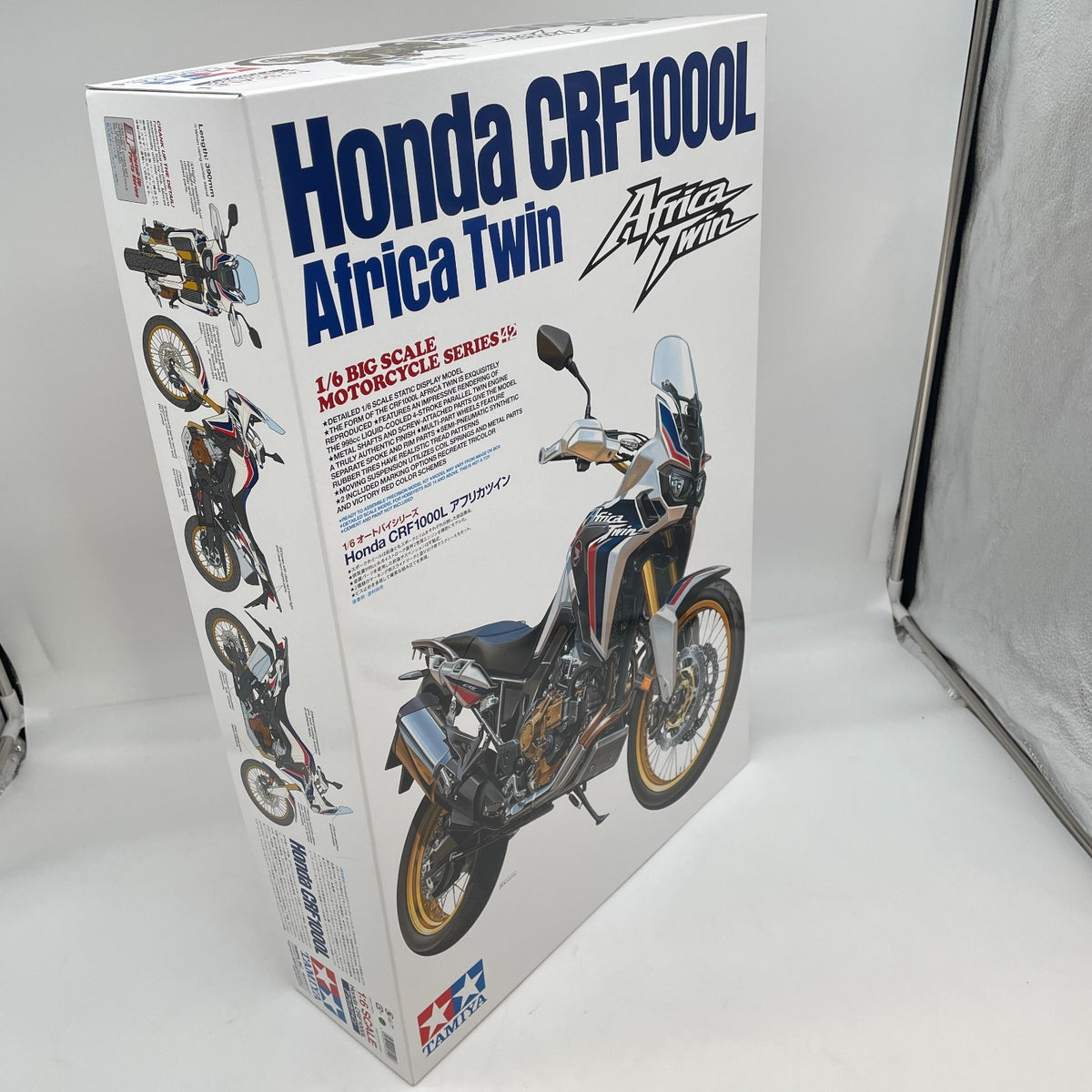 TAMIYA 1/6 Motorcycle Series No.42 Honda CRF 1000 L Africa Twin Display Model