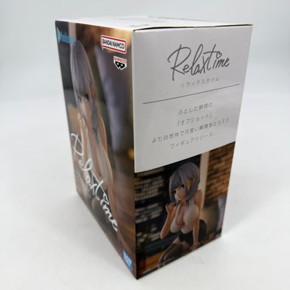 Shirogane Noel Hololive Relax Time Office Style Figure BANPRESTO JP