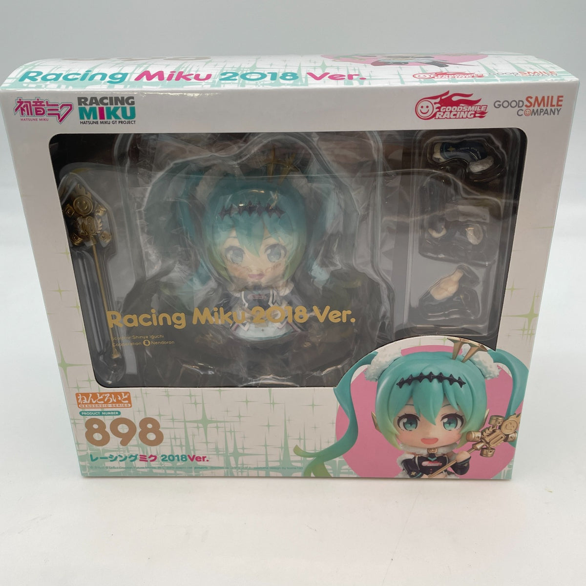 Nendoroid Racing Miku 2018 Ver. Action Figure Good Smile Racing Hatsune Miku