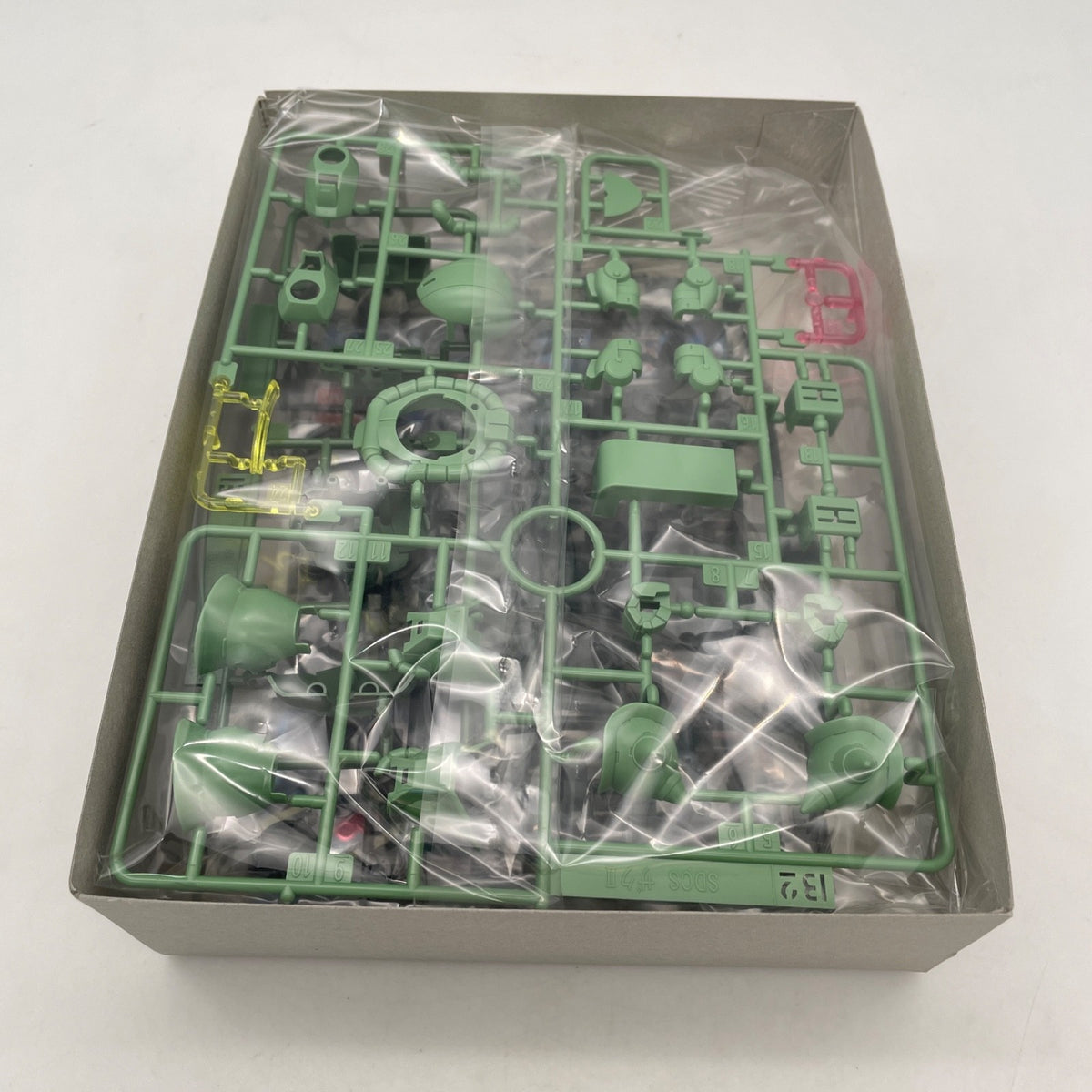 SD Gundam Cross Silhouette MS-06F Zaku II Model Kit Series No 04 BANDAI JP