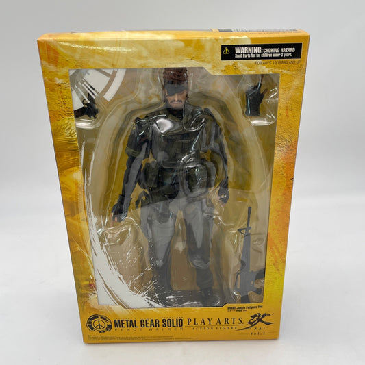 Play Arts Kai Snake Jungle Fatigues Ver Figure METAL GEAR SOLID PEACE WALKER